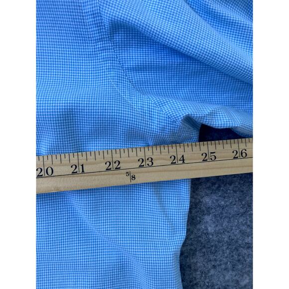 Polo Ralph Lauren Dress Shirt Men Medium Blake Button Up Long Sleeve Checkered - Picture 4 of 6